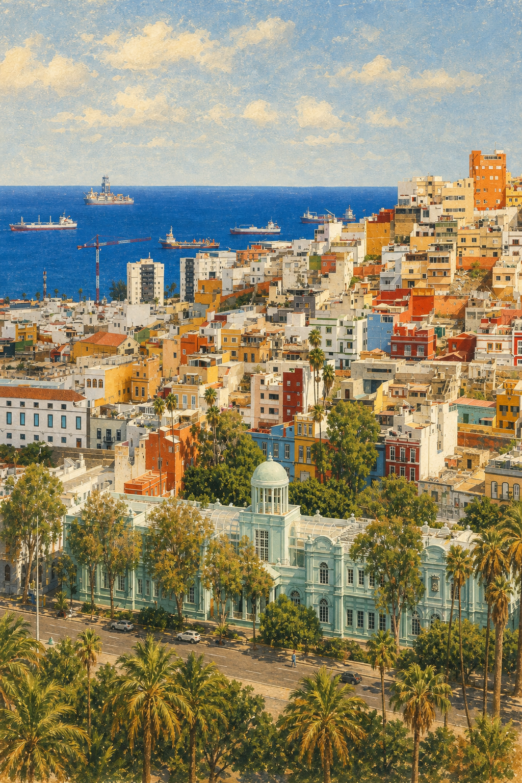 Λας Πάλμας ντε Γκραν Κανάρια, Κανάριοι Νήσοι