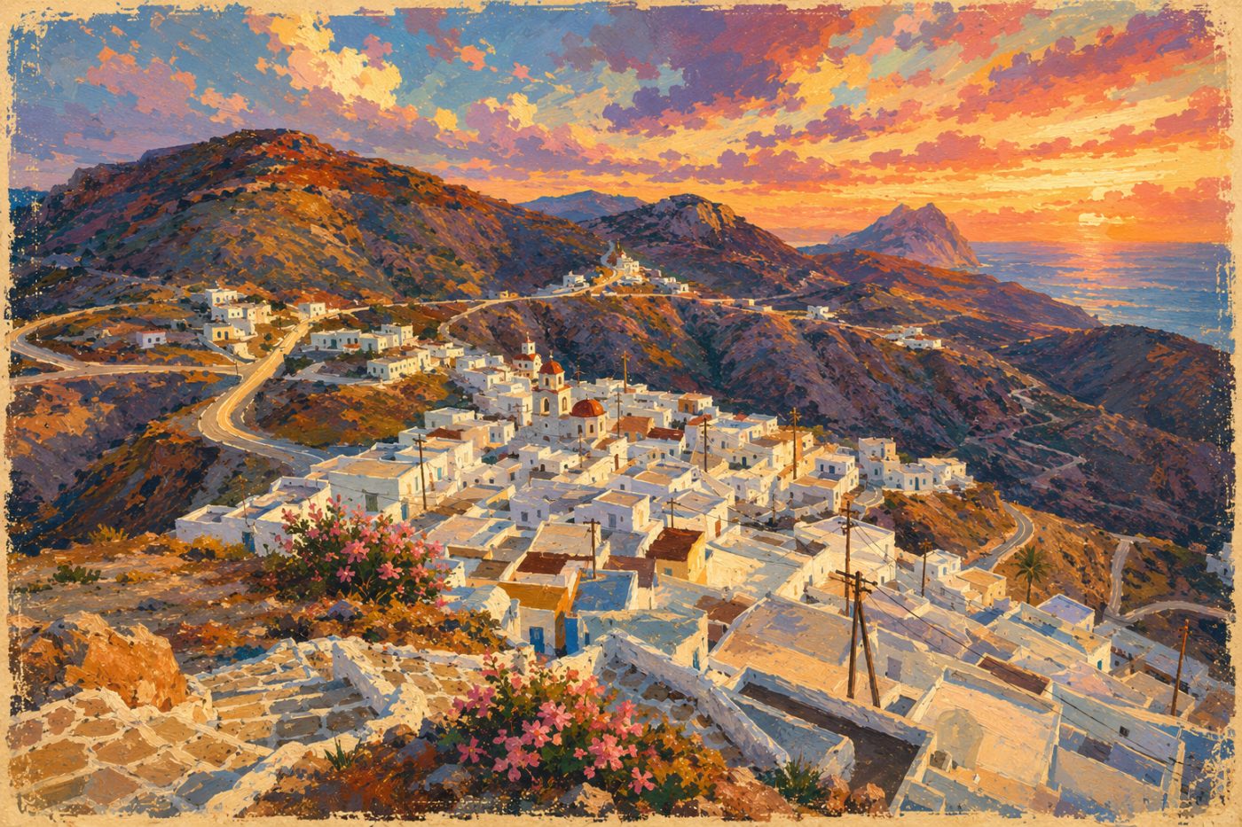 Χώρα, Ανάφη (Κυκλάδες)