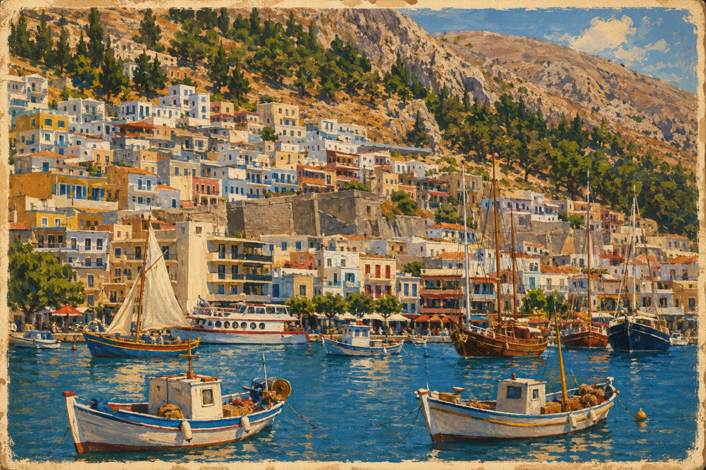 Pothia, Kalymnos (Dodecanese)