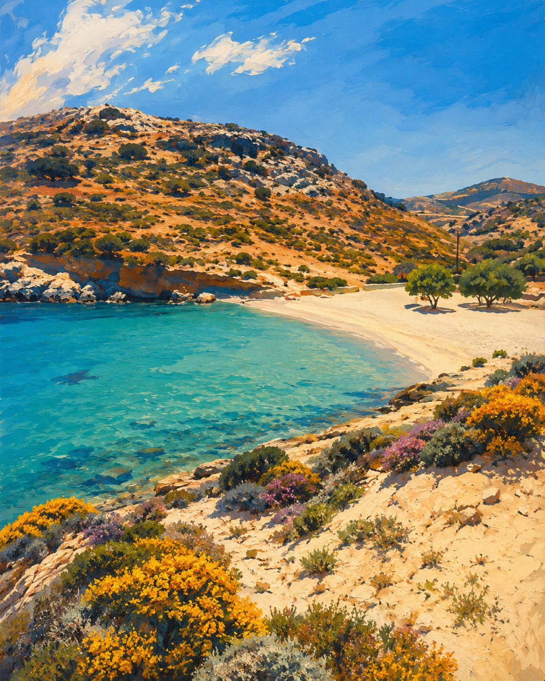 Ψιλή Άμμος, Σχοινούσα (Μικρές Κυκλάδες)